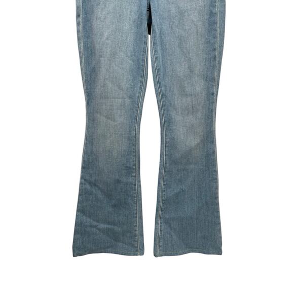 L’Agence Bell High Rise Flare Jeans Light Wash Blue Cloud Size 26 - Picture 4 of 10